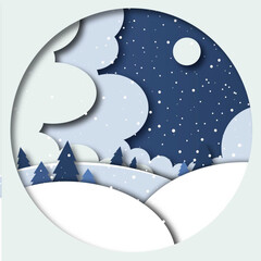 moon and stars
