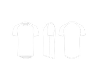 T Shirt Template File
