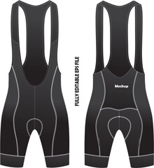 Bib Shorts Mockup