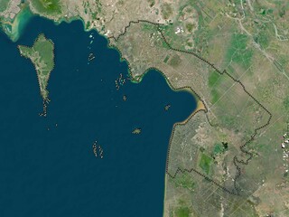 Kien Giang, Vietnam. High-res satellite. No legend © Yarr65