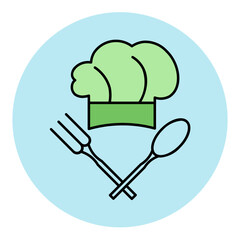 a chef's hat icon