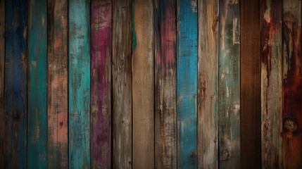 grungy wooden texture background, generative ai