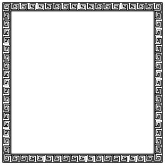 Ancient greek square frame