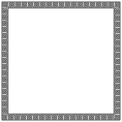 Ancient greek square frame