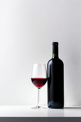 Red Wine, Generative AI, Illustration