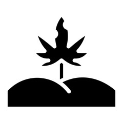 cannabis glyph 