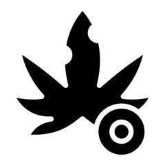 cannabis glyph 