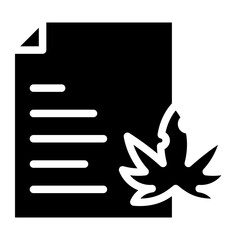 cannabis glyph 