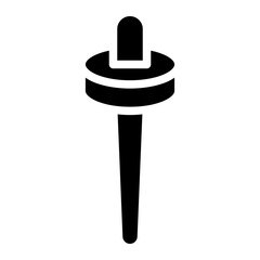 Obraz premium pipette glyph 