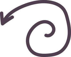 Whirl Arrow Illustration