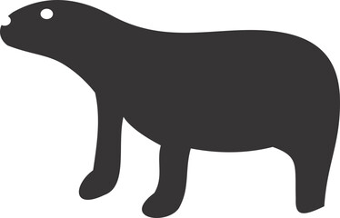 silhouette of a horse