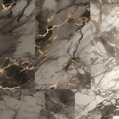Fototapeta premium fashionable cut marble floor tile pattern