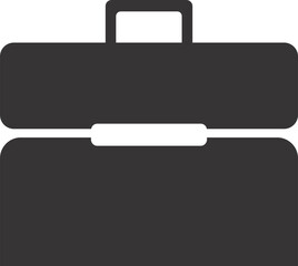 silhouette of a briefcase