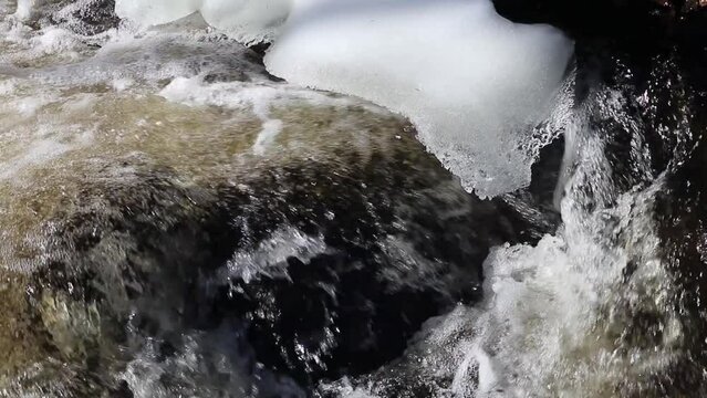 Rapids in Kemppil&auml;n Myllykoski, Ruokolahti Finland
