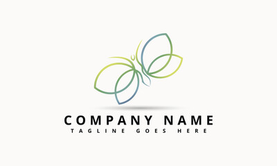 Butterfly Beauty Spa Vector Logo Template, This Logo Symbolize, Some Thing Beautiful, Soft, Calm, Nature, Metamorphosis, Graceful, And Elegant.