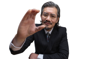 Authority business in middle-aged men