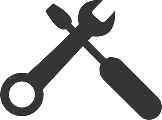 wrench and screwdriver