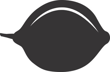 black and white pear