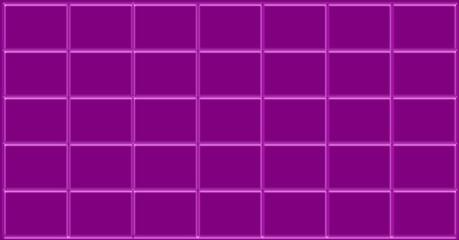 Fototapeta premium Illustration of a grid with a 7x5 layout, 35 empty fields ideal for a calendar