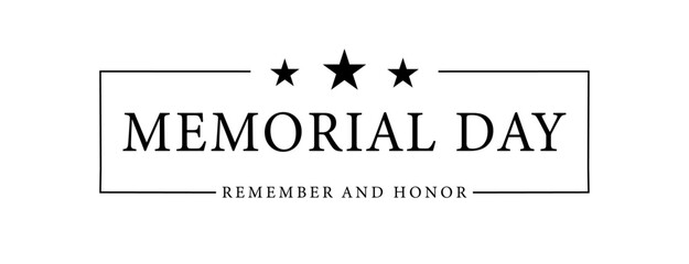 Memorial Day USA - obrazy, fototapety, plakaty