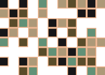 Offset Quads generative art background art illustration