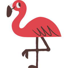 flamingo illustration