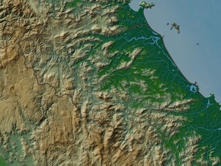 Quang Nam, Vietnam. Physical. No legend