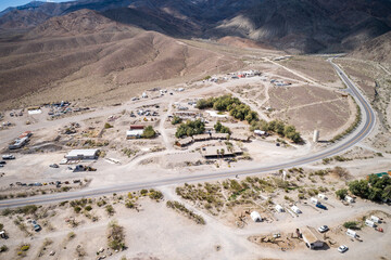 Panamint Springs, California. It is a unincorporated community in Inyo County, California. USA