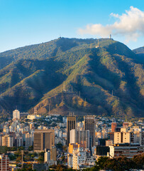 Caracas city, Venezuela. Cityscape.