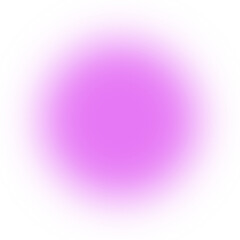 Purple Blurred Gradient Circle