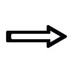right arrow icon, right vector, arrow illustration