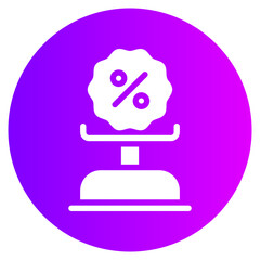 scale gradient icon