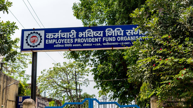 The office of Employees Provident Fund Organization, EPFO, a statuary body which assists compulsory contributory Provident Fund in India