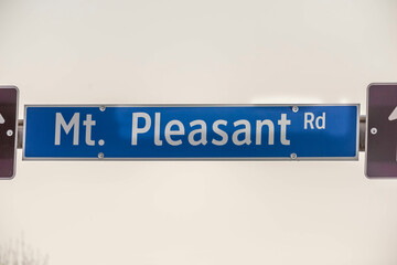 Mount Pleasant Road.
