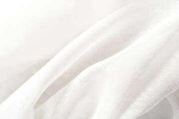 White Smooth Fabric Texture