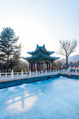 Obraz premium Jinci Temple in Shanxi Province, China