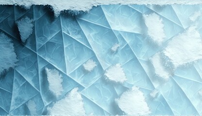 Fototapeta na wymiar Ice Cold White Blue Nordic Style Background - Snow and Ice Norse Texture - Nordic Icey Style Wallpaper Backdrop created with Generative AI technology