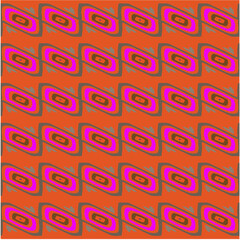 Vector geometric ornament in ethnic style. Seamless pattern with  abstract shapes, repeat tiles. Repeating pattern for decor, textile and fabric.