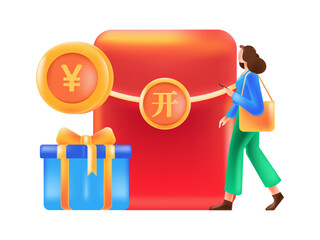 Internet finance and wealth management investment flat vector concept operation hand drawn illustration
