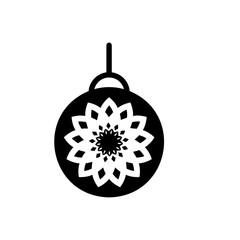 winter decoration icon