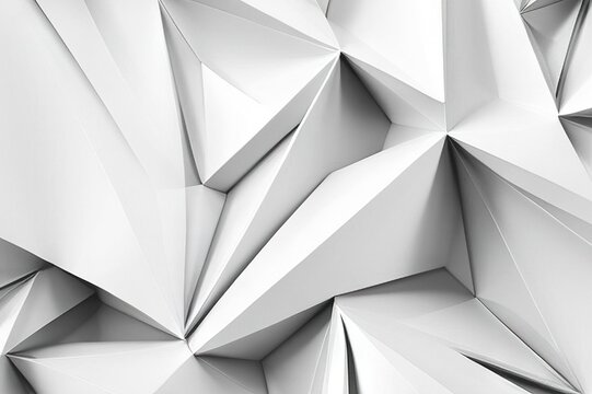 Abstract mosaic background White low poly background texture illustration © Олена Левчишина