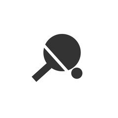 Table tennis vector icon