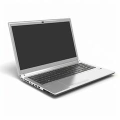 laptop isolated on white background
