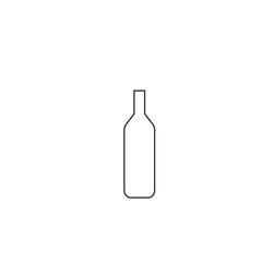 Bottle vector icon