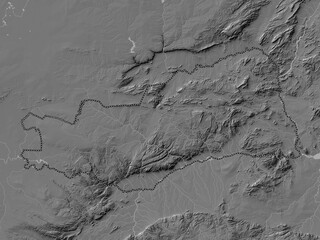 Lusaka, Zambia. Bilevel. No legend