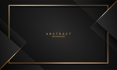 dark black luxury premium background and gold line.