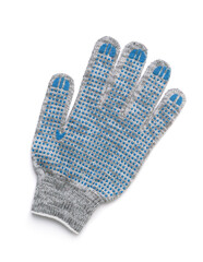 Work cotton clove with PVC grip dots