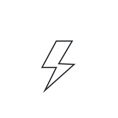 Lightening vector icon