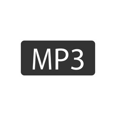 Mp3 vector icon