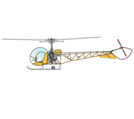 Leichthubschrauber © schreiberVIS